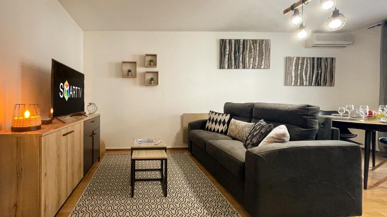Homey Wood - New - Appartement Avec Une Chambre - Parking Prive Gratuit - Balcon Prive - A 5 Min De La Gare Pour Rejoindre Geneve アンヌマス エクステリア 写真